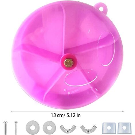 Porte-clés Chat Interactif Avec Boules Qui Tournent - Jouet Anti-stress Amusant, En Acrylique, 7 Cm