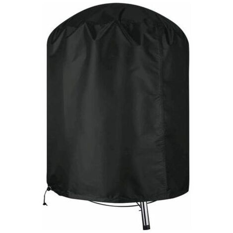 Couverture de barbecue Couverture de gril BBQ Housse de gril extérieure étanche à la poussière et écran solaire (cylindrique) 7070CM (1/4)