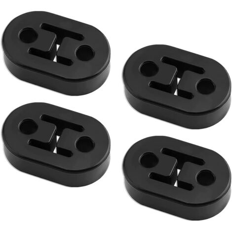 cintre d'échappement, 4 Pièces Silent Bloc Echappement Universel Support d'échappement pot support de silencieux d'isolation en caoutchouc de voiture pour Tuyau d'échappement (1/5)