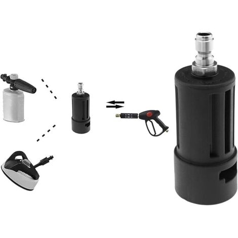 Adaptateur Pistolet Nettoyeur Haute Pression - Raccord Femelle 1/4" Compatible Karcher K2 à K7