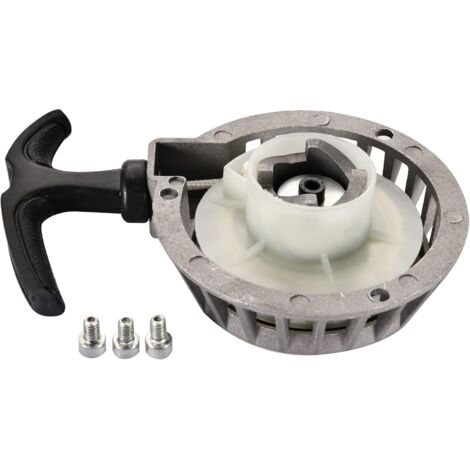 SHINING HOUSEDémarreur à Tirette avec 3 Boulons Remplacement pour 2 Temps 47cc 49cc Pocket Bike Mini Moto ATV 4 Wheeler Quad (1/5)