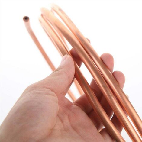 Tube En Cuivre Souple 3mm OD X 2mm ID X 2m - Tuyau Cuivre Pour Générateurs, Barres Omnibus Et Appareillage Électrique