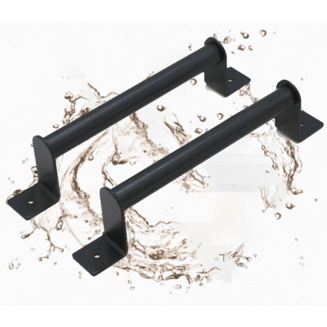 Pack De 6 Poignées De Tirage En Aluminium Argenté - 4 Trous, Dimensions 150x37x30mm, Style Arc