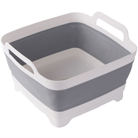 Lavabo Pliable 9L MontNorth - Évier De Camping Portable - Gris - Neuf