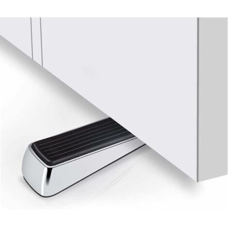 2 Pièces Cales Antidérapantes, Cale Porte, Cale Porte en Caoutchouc Robuste Antidérapant, Pour Cale de Porte Anti-collision, Empêcher l'ouverture et la Fermeture Soudaines des Portes (1/5)
