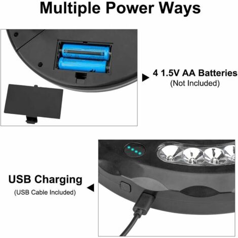 Sarini Lampe De Parasol Sans Fil 28 LED 200 Lumens - 3 Modes, Lampe Poteau Parasol Terrasse & Camping