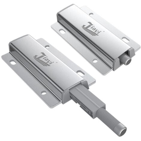 Lot De 4 Loquets De Porte Magnétiques Robustes Pour Armoire, Tiroir