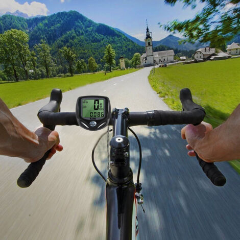 Cycle de vitesse de vitesse de vélo sans fil Cycle de vélo Compteur de