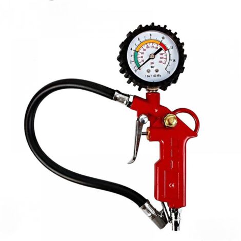Gonfleur Gav 80 Mm Pistolet Gonfleur Pneus Avec Manomètre WIKA