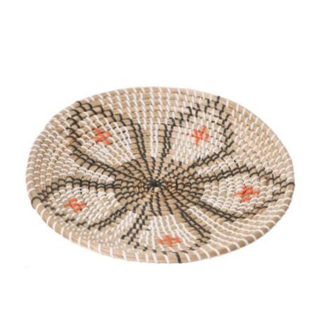 Lot Dé 3 Paniers Muraux Décoratifs Tissés à La Main