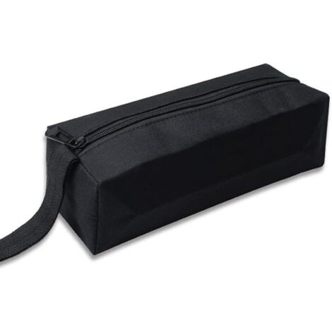 Pochette à Outils Sac à outils imperméable multifonctionnel,Petit sac à outils portable 600D Oxford tissu Sacs à outils professionnels pour électricien, charpentier, construction (Noir) (1/5)
