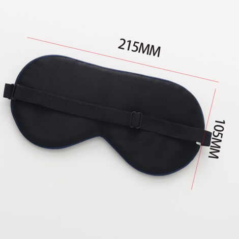Lot de 4 masques de sommeil en soie pour les yeux - Mignons, légers et