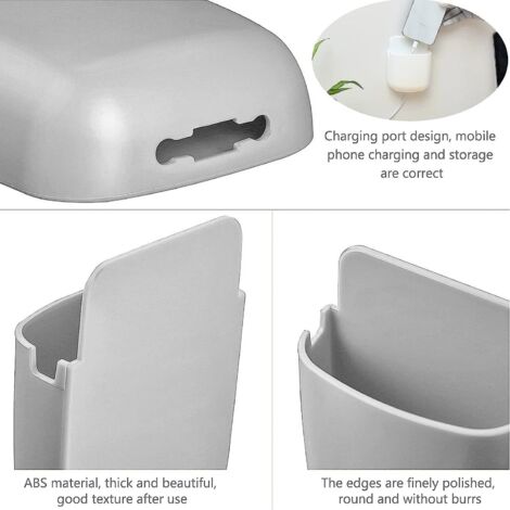 COFFRE FORT,A--Boîte De Rangement Murale Pour Télécommande, Support De Chargement Multifonction