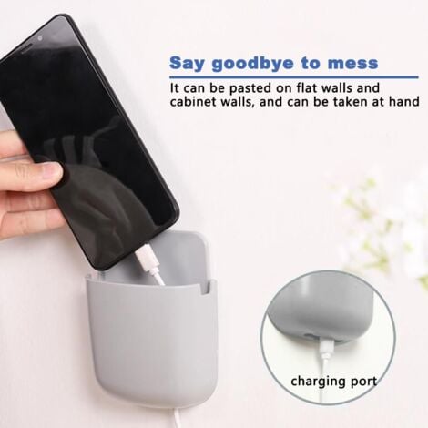 Support Telecommande Mural, 8 Pièces Porte Telecommande Mural