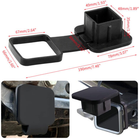 Lot De 3 Cache-Connecteurs Pour Attelage Remorque - Protection Prise 13 Broches - Plastique Vert - Étanche Et Simple à Clipser