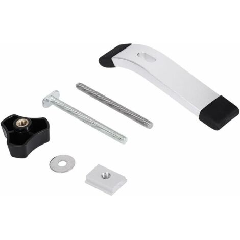 SHINING HOUSE Rail Aluminium - T-Track Clamp T Track Jeu de pinces de maintien à action rapide en métal, pour outil de travail du bois T-Slot (1/5)