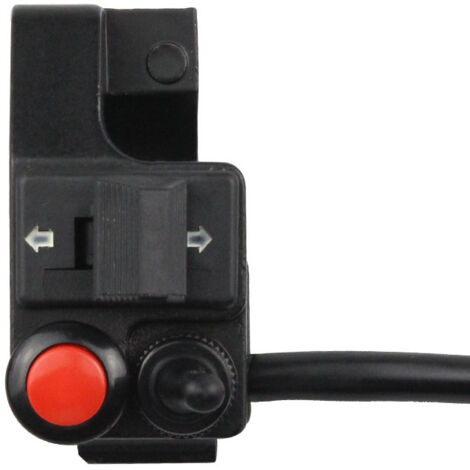 Auto Et Moto Qiilu 7/8 Interrupteurs De Montage De Guidon De Moto Avec Clignotan