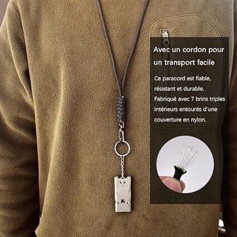 meilleur Sifflet de Survie marine solas puissant sifflet de secours en montagbe alarme signalisation strident 120db