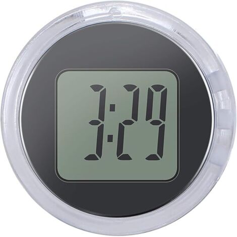Montre Moto Guidon Étanché Lumineuse – Horloge Numérique Universelle Pour Vélo, Moto, Scooter – Glow Dans Le Noir & Design Sport