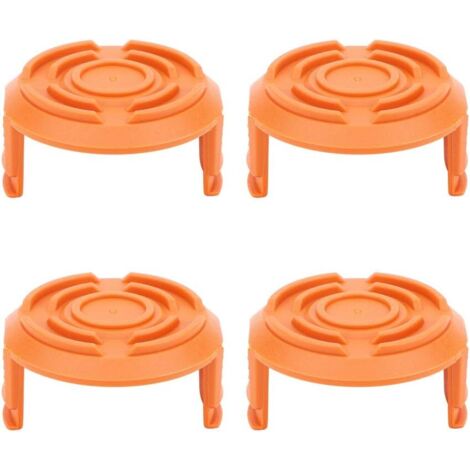4 Pcs Capuchons de Bobine, Capuchon de Tondeuse à Gazon Bobine de Remplacement Tondeuse à Gazon Capuchon de Bobine Accessoires de Tondeuse à Gazon (1/5)