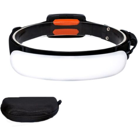3 Modes Lampe Frontale Rechargeable 3000 Lumen Lampe Frontale Grand Angle 220 Degrés avec, Torche Frontale Étanche 5000mAh pour Camping, Cyclisme, Pêche, Urgence (1/4)