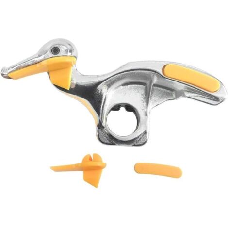 Tête De Chèvre En Métal Moulé - Suspension Murale Dorée - Déco Maison