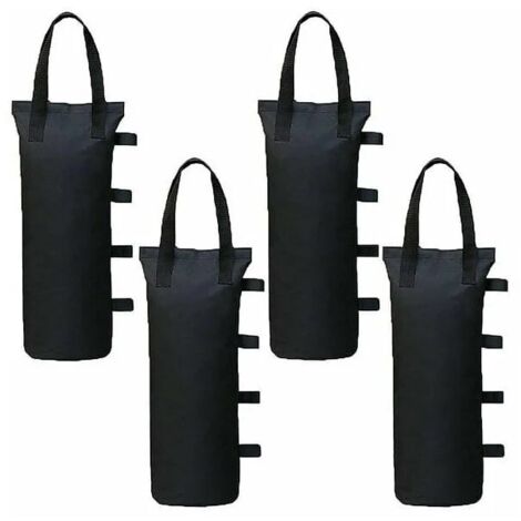 Lot de 4 Poids de Gazebo pour Tonnelle et Pavillon, Sac de Lestage Sable pour Jambes, Tentes Pare-Soleil (1/5)