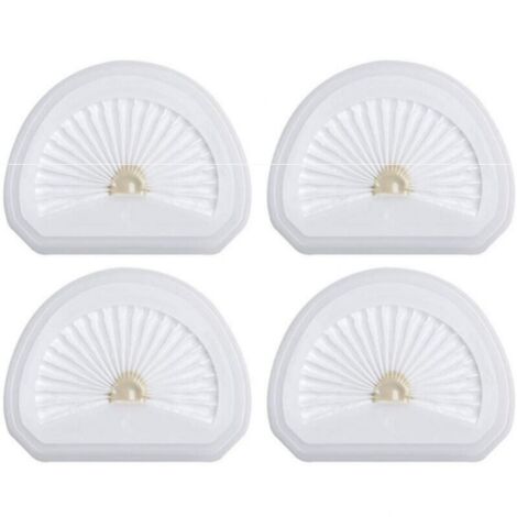 Lot de 4 filtres d'aspirateur à main compatibles avec Black et Decker VLPF10 Filtre de rechange et aspirateur à main Dustbuster HLVA315J HLVA320J00 N575266 (1/4)