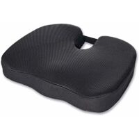 Coussin De Siège Ergonomique En Mousse Mémoire De Forme Yuwe - Violet, Lavable, 45x38 Cm, 800g
