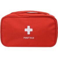 Trousse De Secours Vide Grande Capacité – Tissu Oxford Résistant, Multi-poches, Idéale Camping Et Bateau