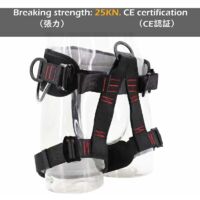 AYYDS Harnais D'escalade, Baudrier Escalade Harnais, Demi-sangle D'escalade Pour Alpinisme, Ceintures De Sécurité Pour Femmes Et Hommes