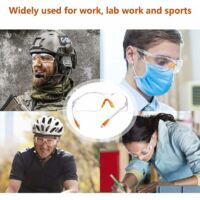 Lot De 12 Lunettes De Sécurité Transparentes Lunette De Protection
