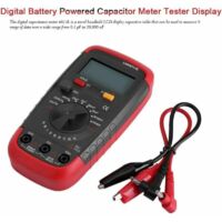 Testeur De Capacité Pour Condensateurs - Compteur Professionnel Jaune - Neuf