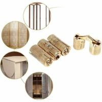 DEDC 10 Pcs Charnières Cylindriques En Laiton, Caché Charnière Invisible Tonneau Pour DIY Porte