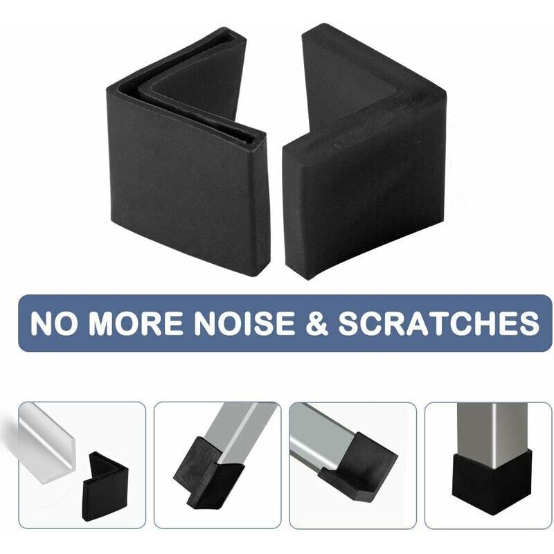 Anti Bruit Chaise Flyshop Lot De 12 Embouts De Pieds De Chaise En