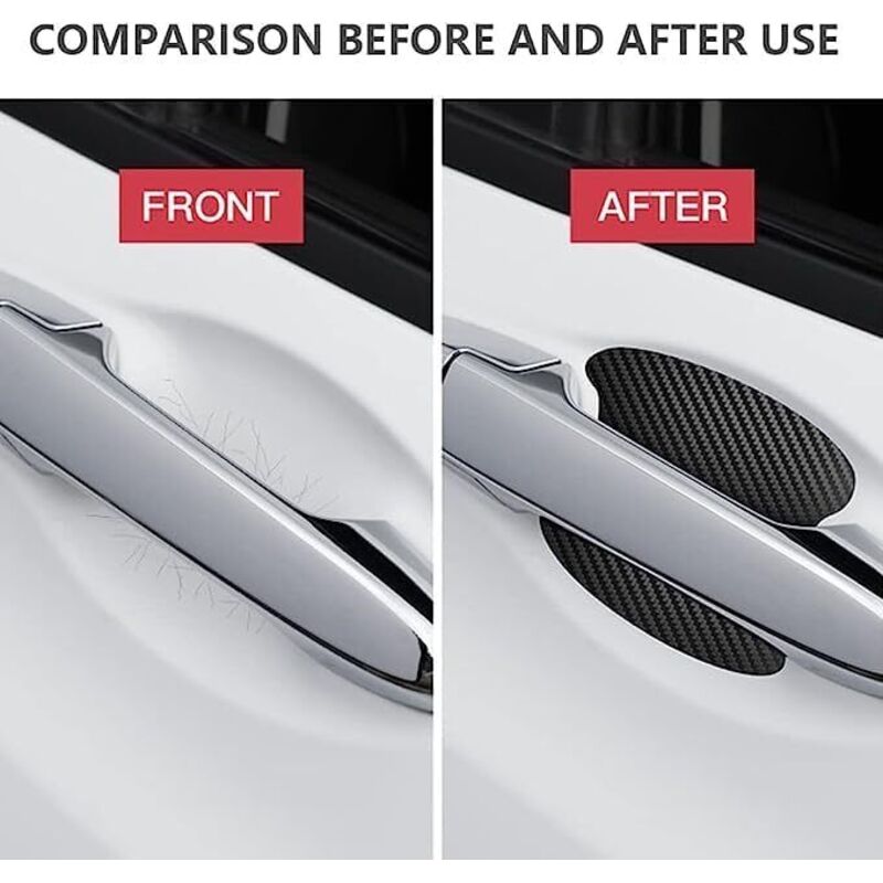 Lot De 16 Films De Protection Universels Pour Poignée De Portière De