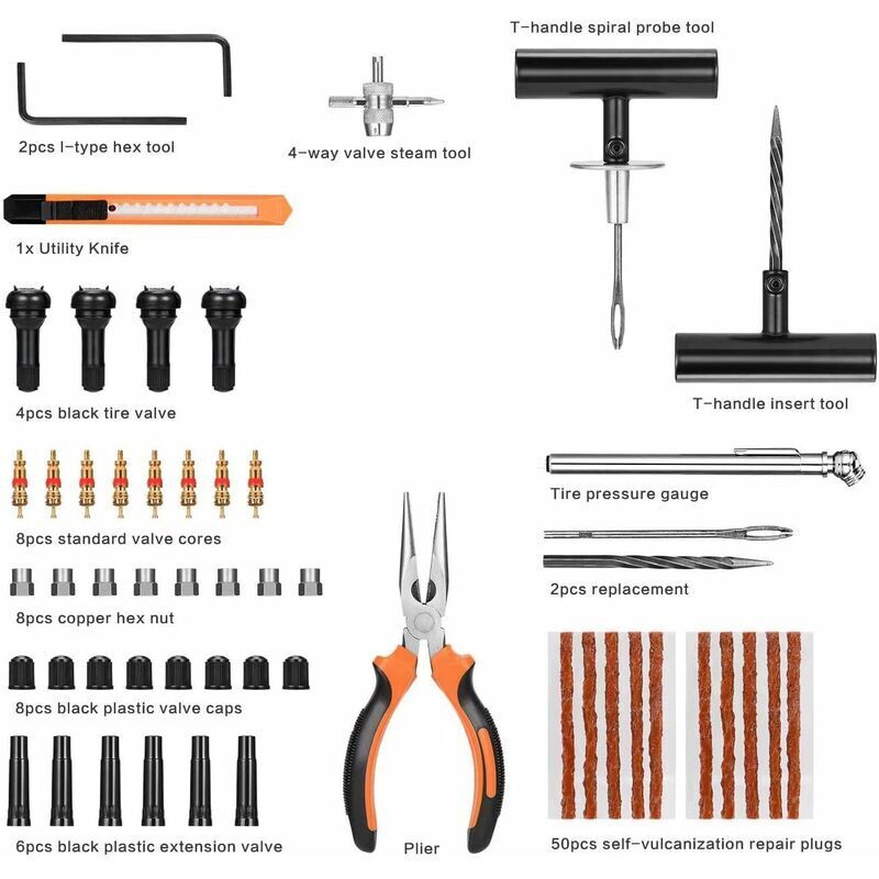 Kit De Réparation De Pneu - Kit De Prise De Pneu France