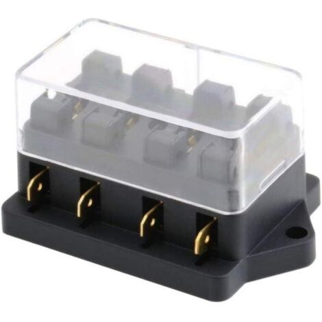 Lot 5 Fusibles Lame Voiture Camion 100A 32V – Fusible Standard Type J Boîte à Lame Mâle – Protection Électrique Haute Puissance