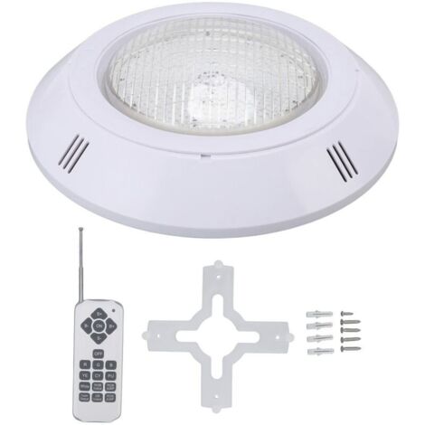 Piscine LED Lumières AC12V RVB Coloré IP68 Étanche Télécommande Haute Transmittance ABS Aquarium Piscine Lumière(1) (1/5)