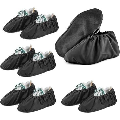 Lot De 2 Paires De Surchaussures Lavables - Imperméables, Antidérapantes, Réutilisables
