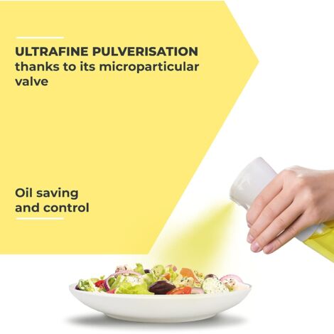 Pulvérisateur D'Huile De Cuisine 220 Ml - Vaporisateur Fin Sans BPA (Lot De 2)