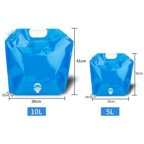 Bidon D'eau De Camping Avec Robinet - Capacité 5 à 30L - Réservoir Pratique Pour Voyages Et Outdoor