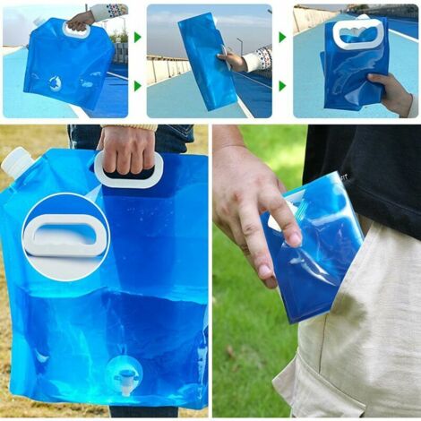 Récipient d'eau pliable 10 litres - Raider Shop Sàrl