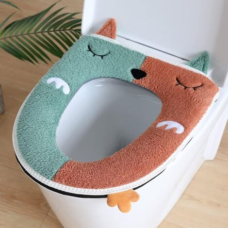 PCS Housse de Siège de Toilette,Siège de Toilette Universel avec