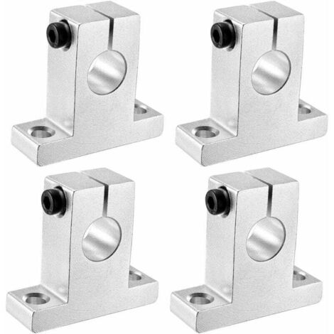 4 tiges de guidage sur rail pour guidage linéaire SK12 pour arbre de 12 mm de diamètre (1/3)