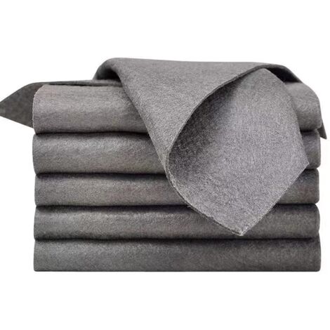5 chiffons magiques de nettoyage, chiffons magiques de nettoyage de vitres de voiture, outil épaissi et très absorbant pour les vitres de voiture, maison, cuisine, salle de bain (1/5)