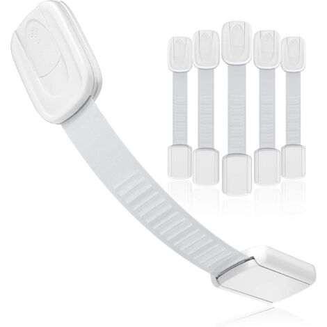 12 PCS Sécurité Verrouillage De Cabinet Enfant, Bébé Sécurité Loquets