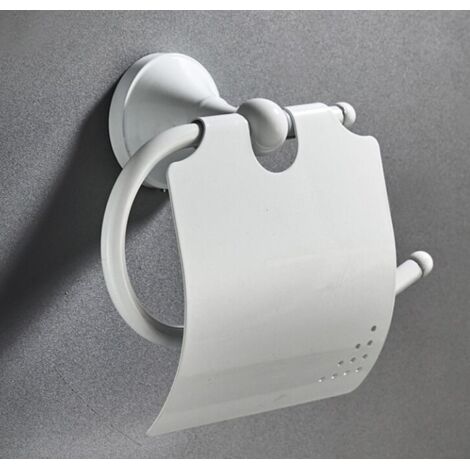 Porte-Rouleau De Papier Toilette De Style Européen En Laiton Noir Porte