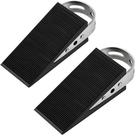 Cale de Porte,2 PCS Cale Porte robustes,Butée de Portes en Caoutchouc Antidérapant pour Une Utilisation en Intérieur (1/5)