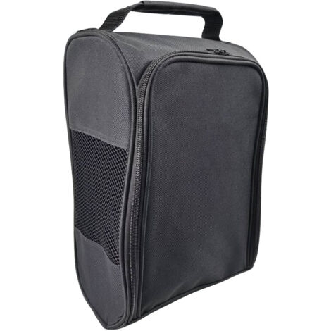 Sac De Rangement Chaussures De Voyage - 2 Sacs Bleus Polyester, Poussière, Poignée - 42x18x24 Cm - Organisateur Valise Ou Maison